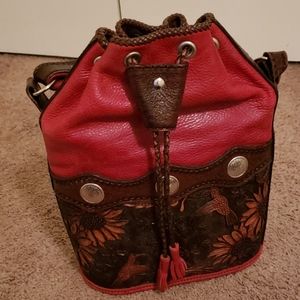 100 percent leather handmade bag